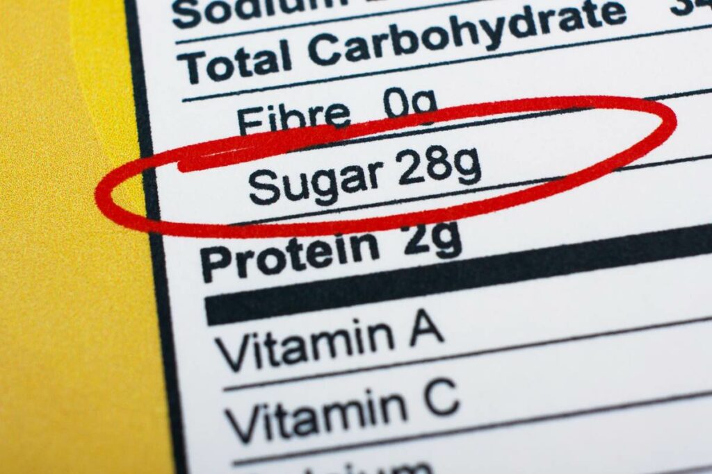 Bad Habits That Make You Gain Weight food labels