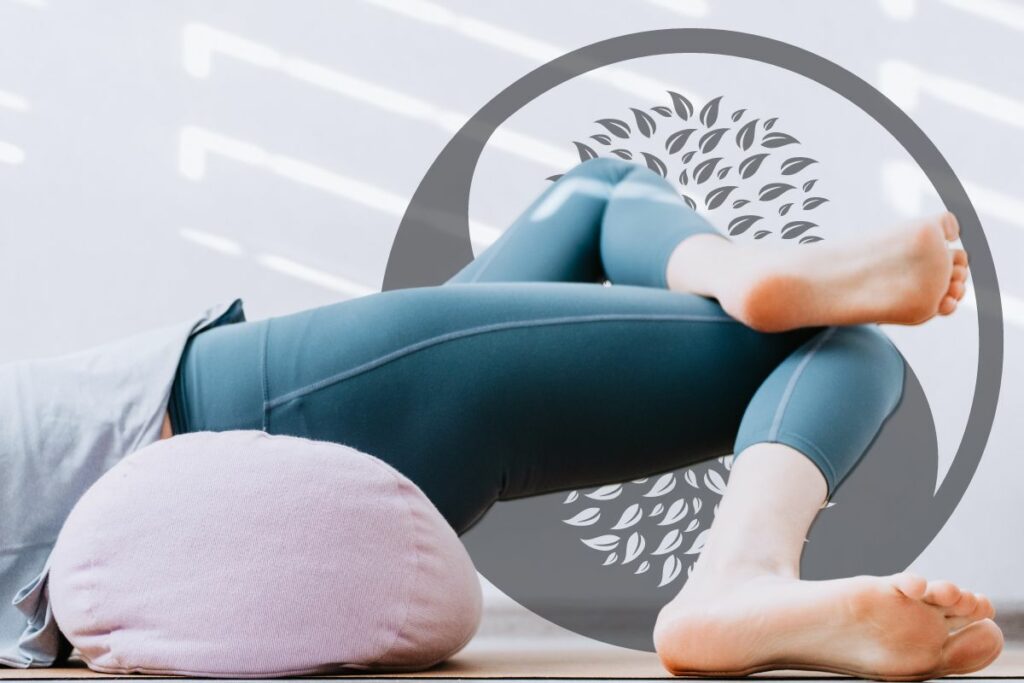 How Yin Yoga Combats Stress and Anxiety - Yin Yoga on the body