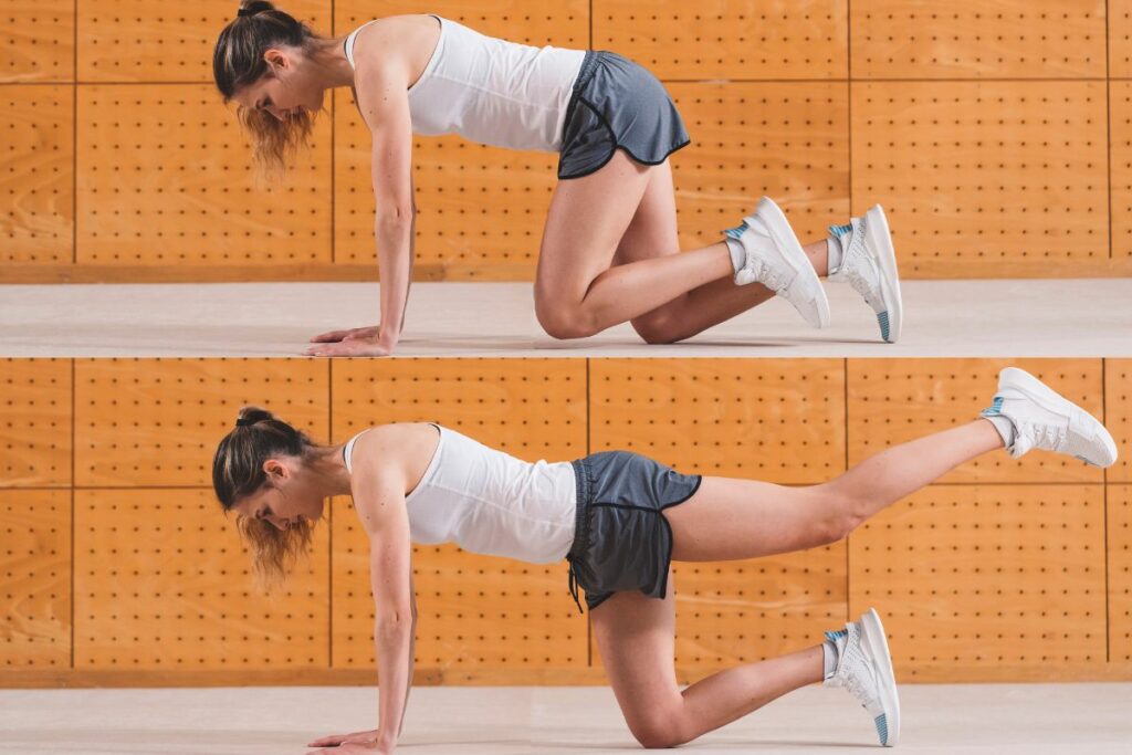 Best Butt Workouts You Can Do at Home - donkey kicks