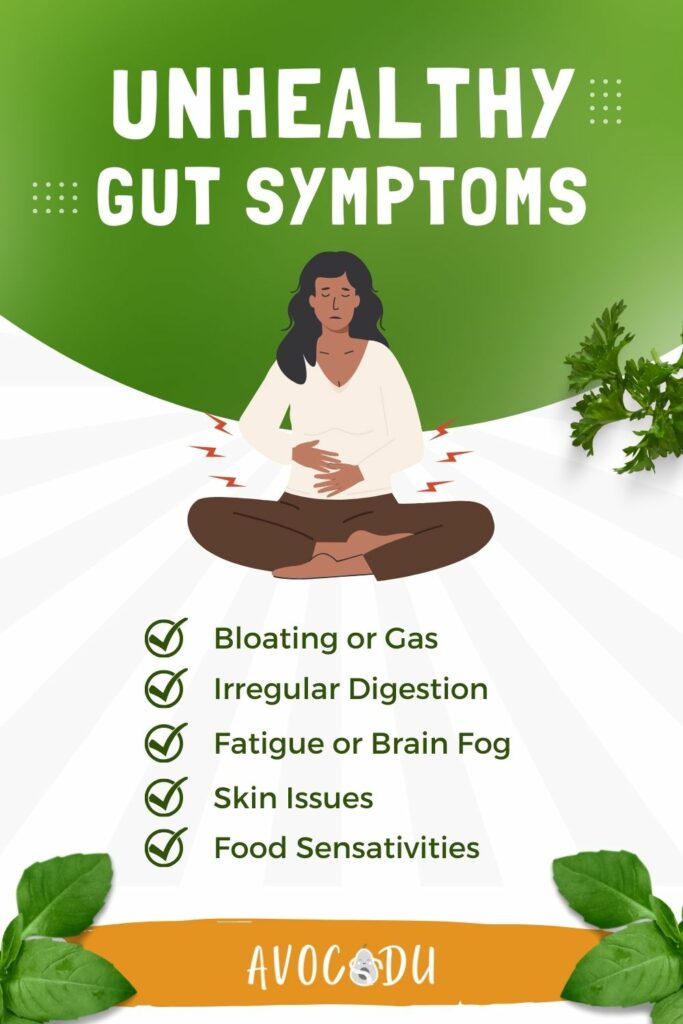 Gut Health After 40 - signs