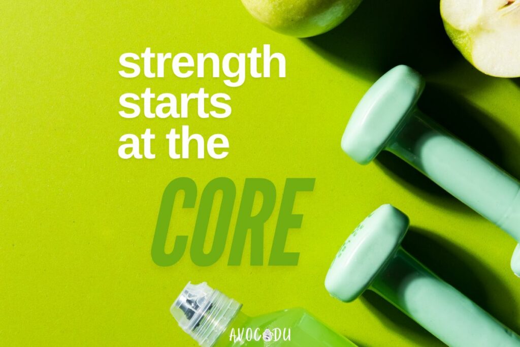 Strong Core Equals Better Balance - starts at the core