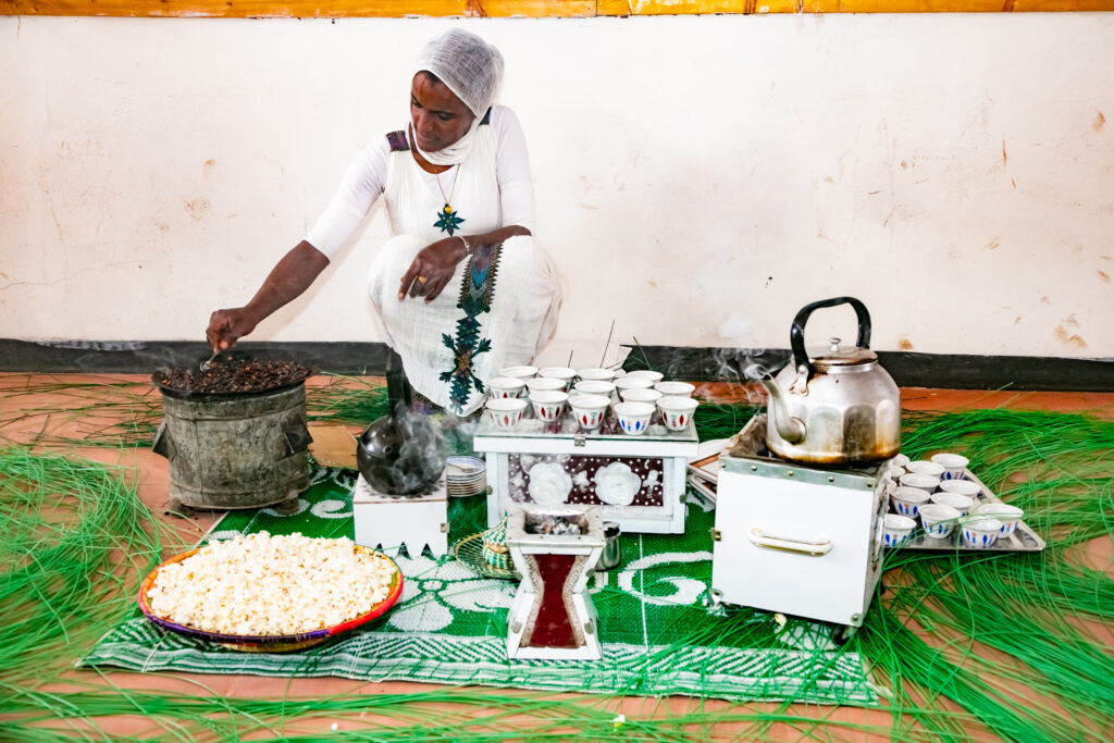 Coffee Ceremony in Addis Ababa, Ethiopia