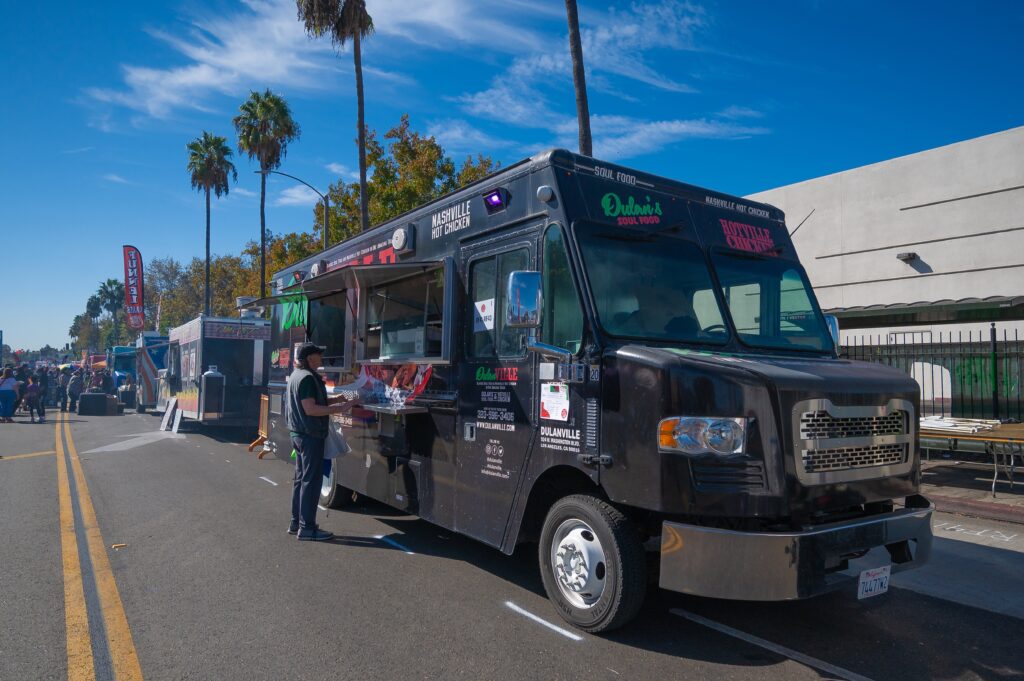 Food Truck Tasting in Los Angeles, USA