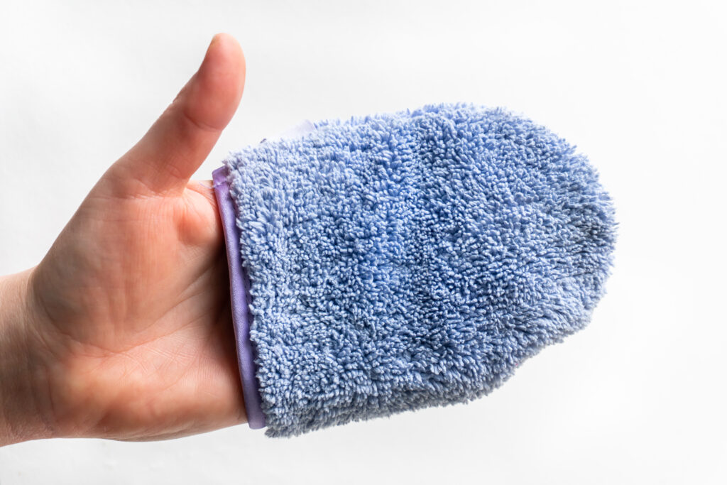 Microfiber makeup remover cloths