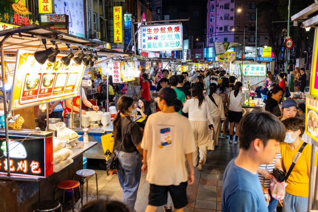 Night Market in Taipei, Taiwan