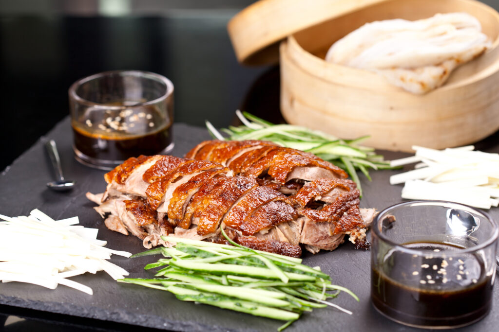 Peking Duck Dinner in Beijing, China