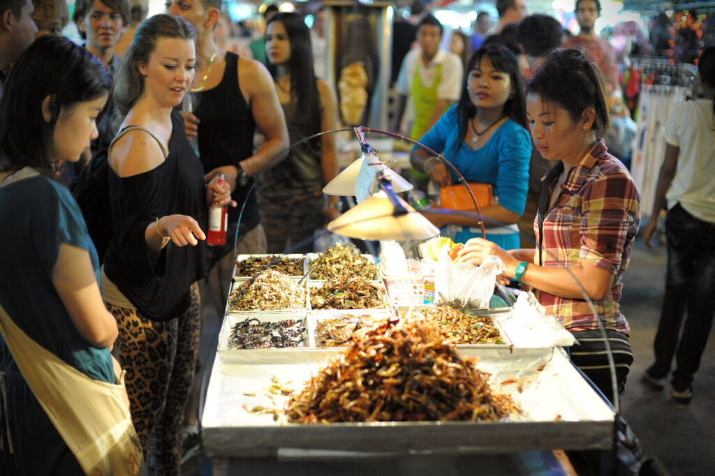 street food in Bangkok Thailand