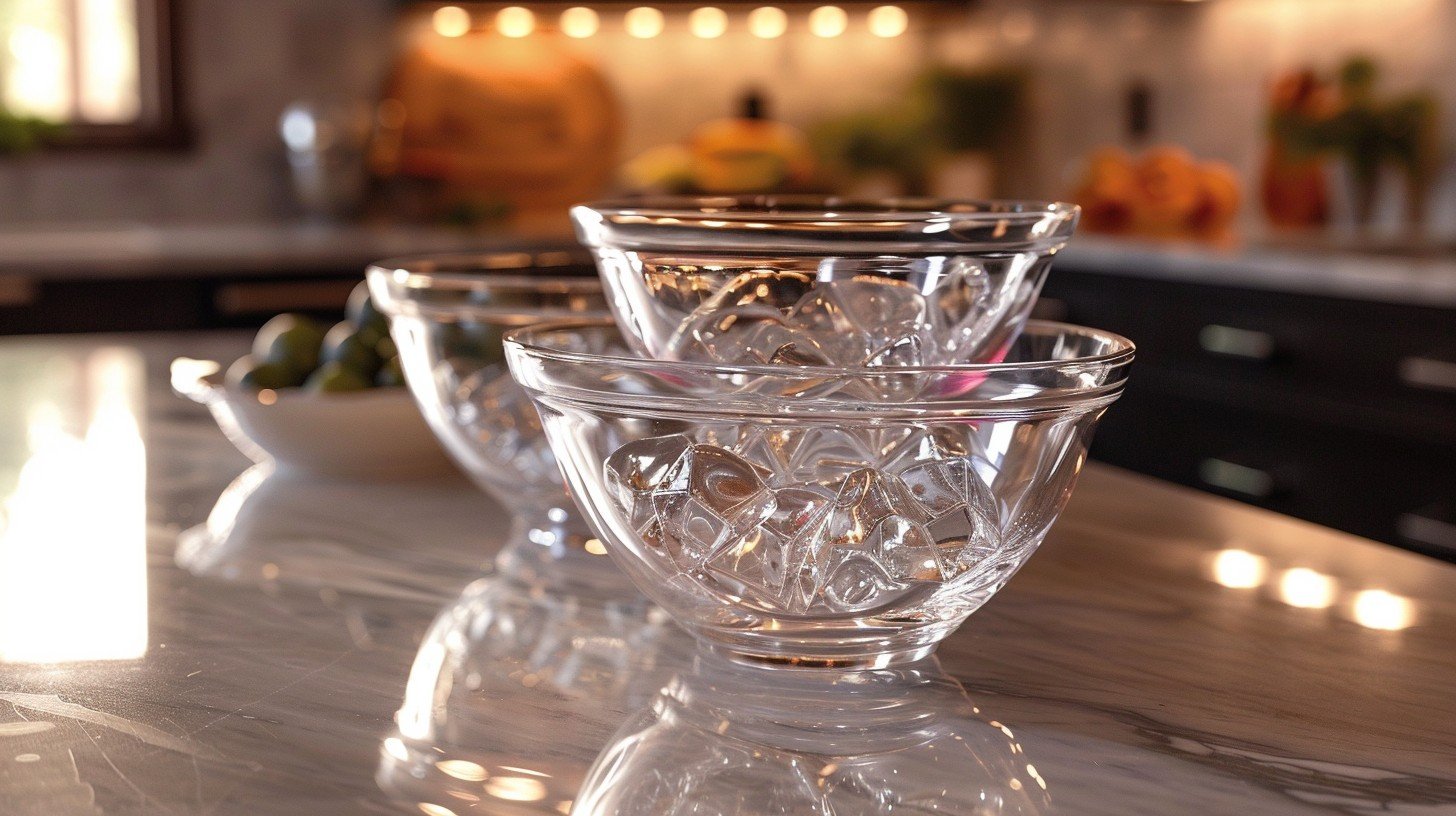 Stacking antique glass
