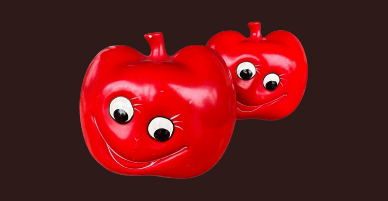 12 Vintage Anthropomorphic Fruit and Veggie Planters From the 1950s