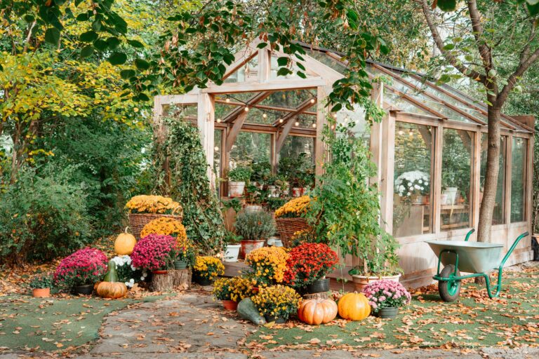 8 Ways to Decorate Your Garden for Fall Using Natural Materials