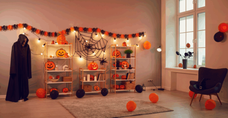 15 Indoor Decorating Tips for a Cozy Yet Creepy Halloween Vibe