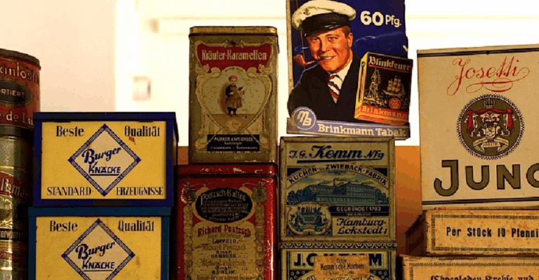11 Vintage Tins With Unusual Shapes and Designs