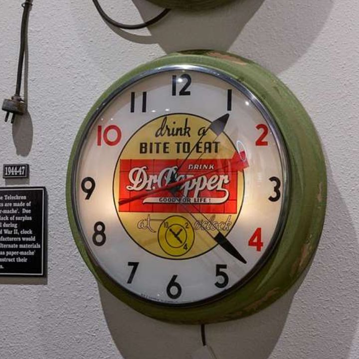 12 Vintage Advertising Clocks That Tell More Than Time
