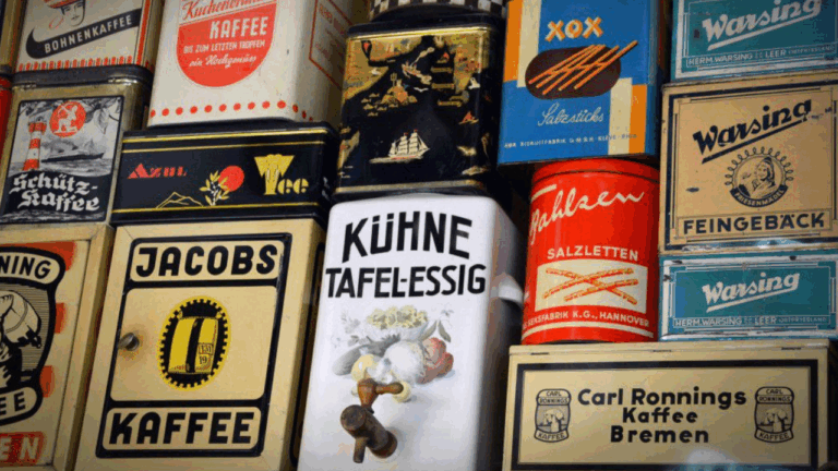 10 Vintage Coffee Cans Bringing High Prices Today