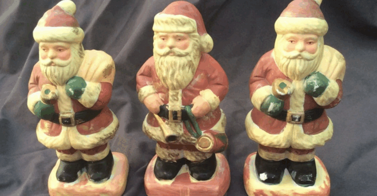 13 Ceramic Santas That Have Become Popular Winter Collectibles