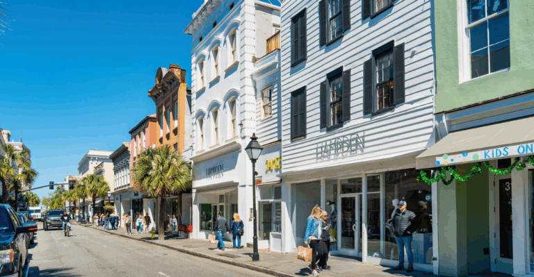 17 Historic Downtown Squares with Cute Bookstores and Courtyard Benches