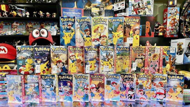 10 Rarest Pokémon VHS Tapes and DVDs Collectors Still Chase