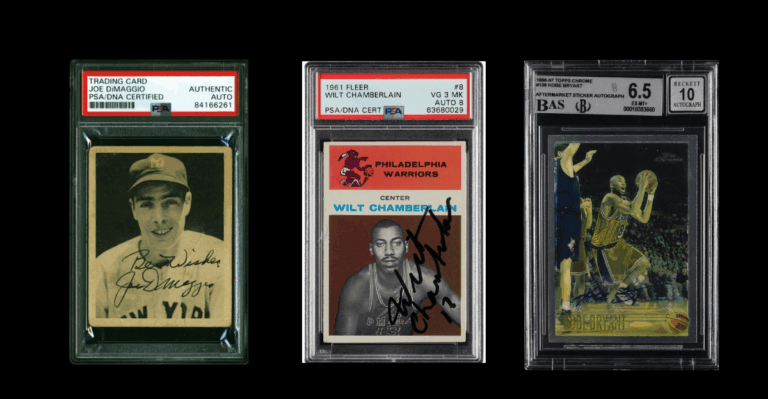 13 Rare Signed Sports Cards with Real Authentication Clues