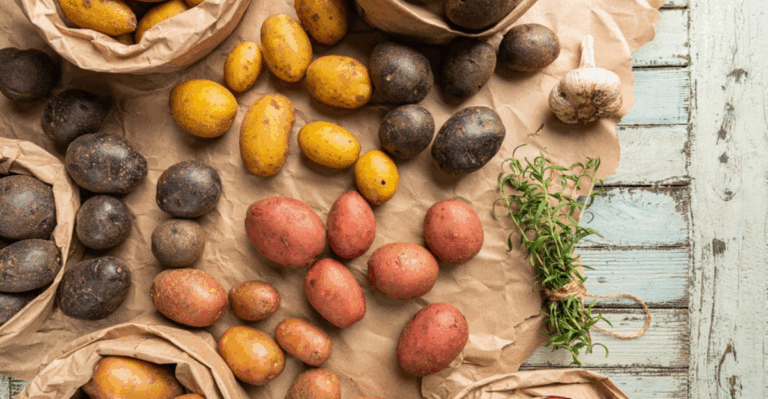 15 Unusual Potatoes with Colors That Stay Pretty After Roasting