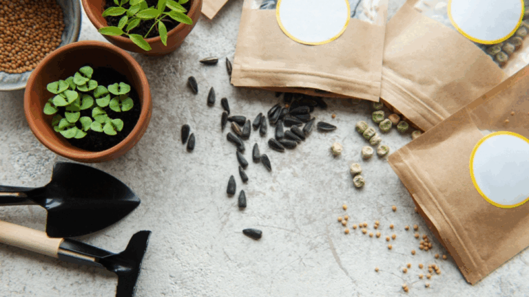 18 Vintage Seed Packets People Frame and Collect